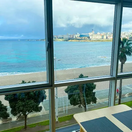 Daire Acogedor Con Vistas Al Mar. A Coruña